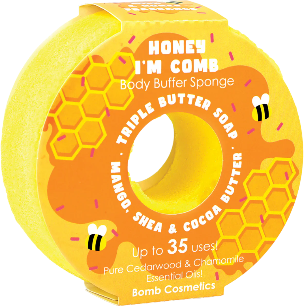 Kūno Šveitimo Muilo Kempinė "Honey I'm Comb" - Spa4You