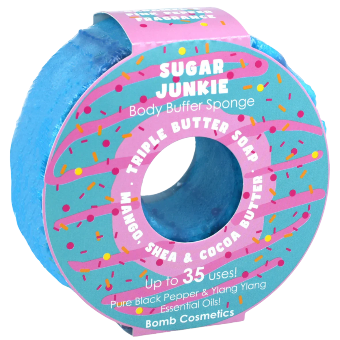 Kūno Šveitimo Muilo Kempinė "Sugar Junkie" - Spa4You