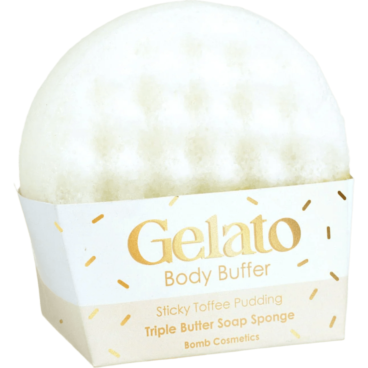 Kūno Šveitimo Muilo Kempinė "Sticky Toffee Pudding" - Spa4You