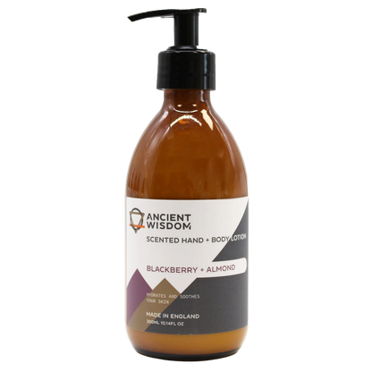 Aromaterapinis Rankų ir Kūno Losjonas – „Gervuogė ir Migdolas“ (300 ml)