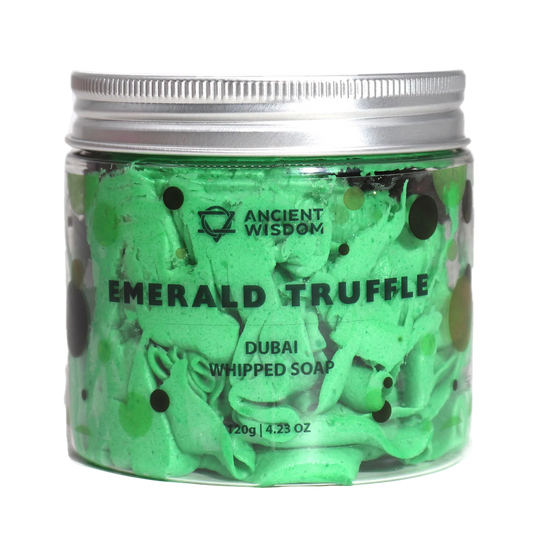 Purus Kreminis Muilas – „Dubai: Emerald Truffle“ (120 g)