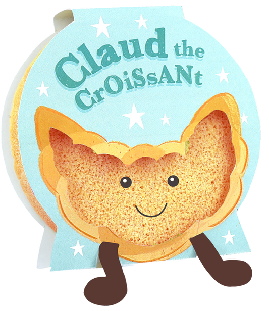 Šveičiamoji dušo kempinė – Claude the Croissant - Spa4You