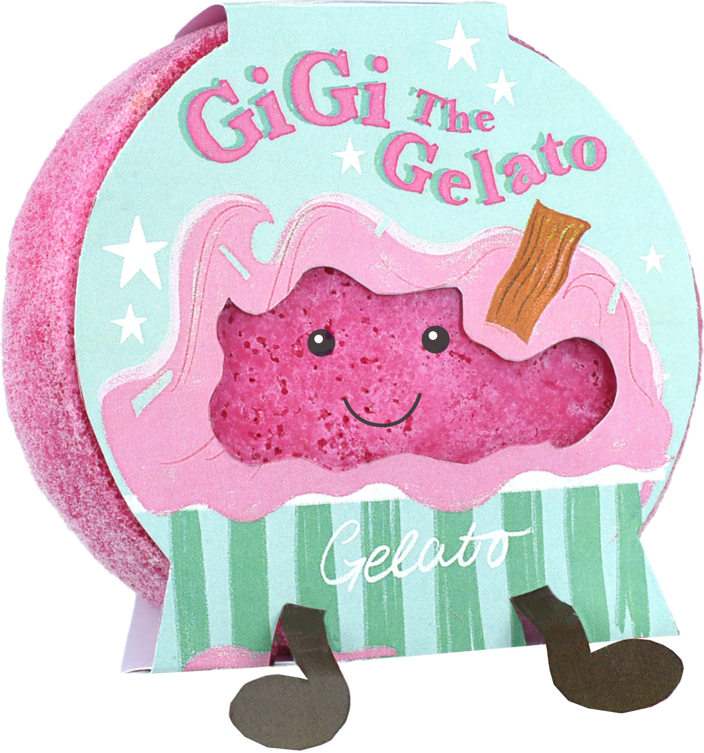 Šveičiamoji dušo kempinė – Gigi the Gelato - Spa4You