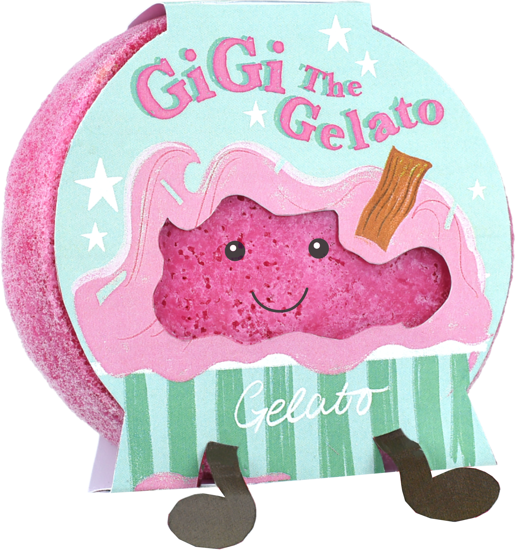 Šveičiamoji dušo kempinė – Gigi the Gelato - Spa4You
