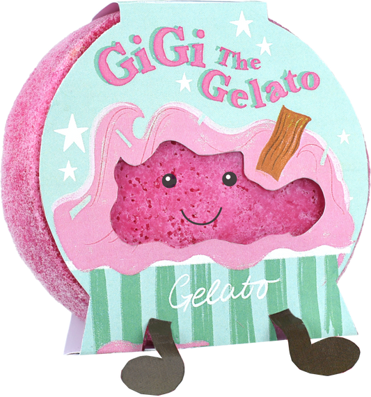 Šveičiamoji dušo kempinė – Gigi the Gelato - Spa4You