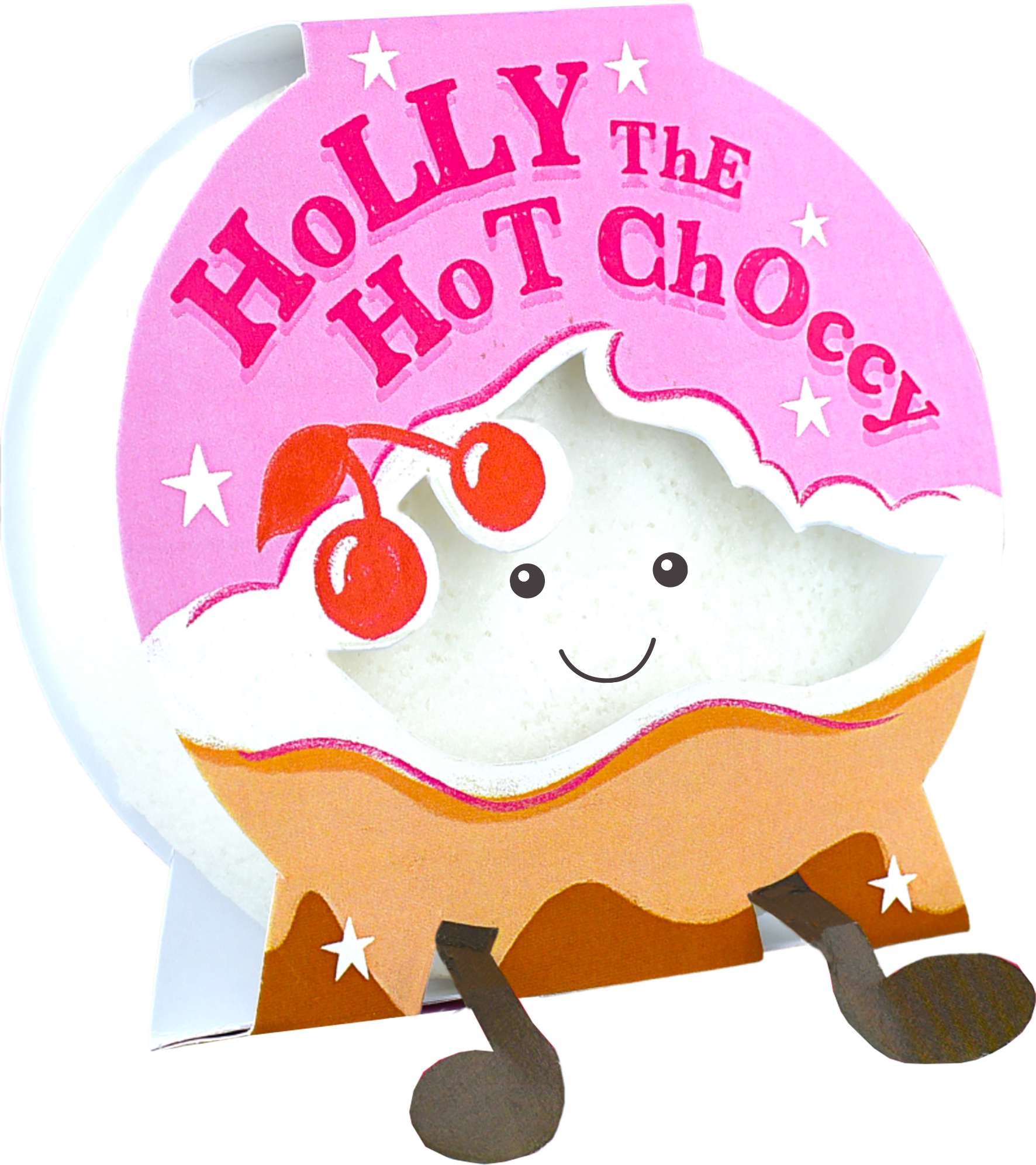 Šveičiamoji dušo kempinė – Holly the Hot Chocolate - Spa4You