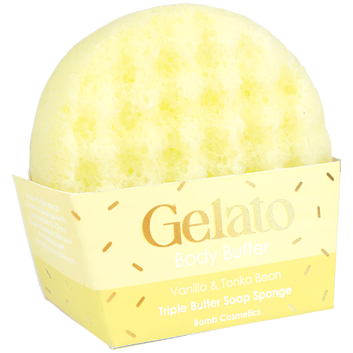 Kūno Šveitimo Muilo Kempinė "Vanilla & Tonka Gelato" - Spa4You