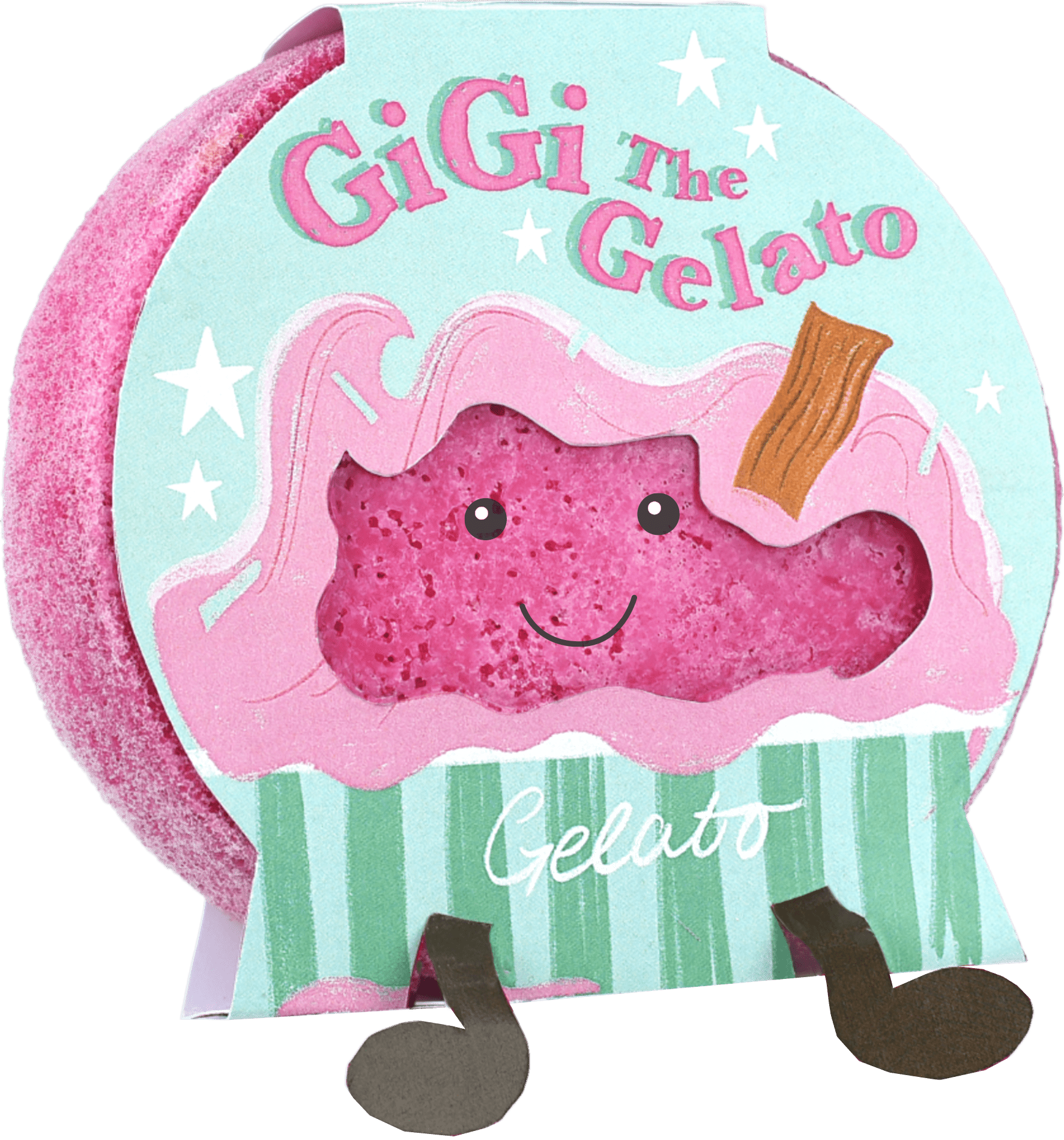 Šveičiamoji dušo kempinė – Gigi the Gelato - Spa4You