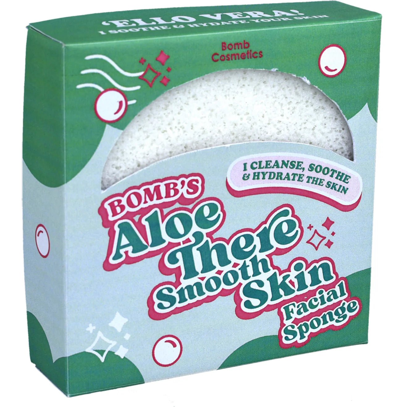 Veido kempinė "Aloe There Smooth Ski" - Spa4You