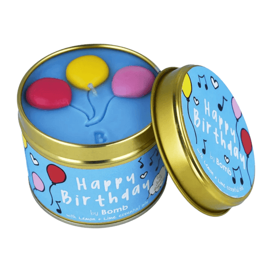 Žvakė Skardinėje "Su Gimtadieniu" - Spa4You